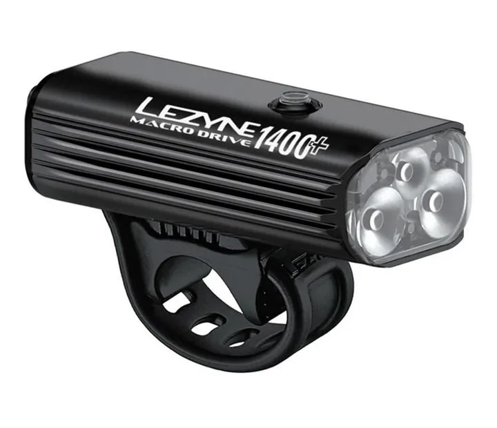 Lezyne Macro Drive 1400+ Front - Black