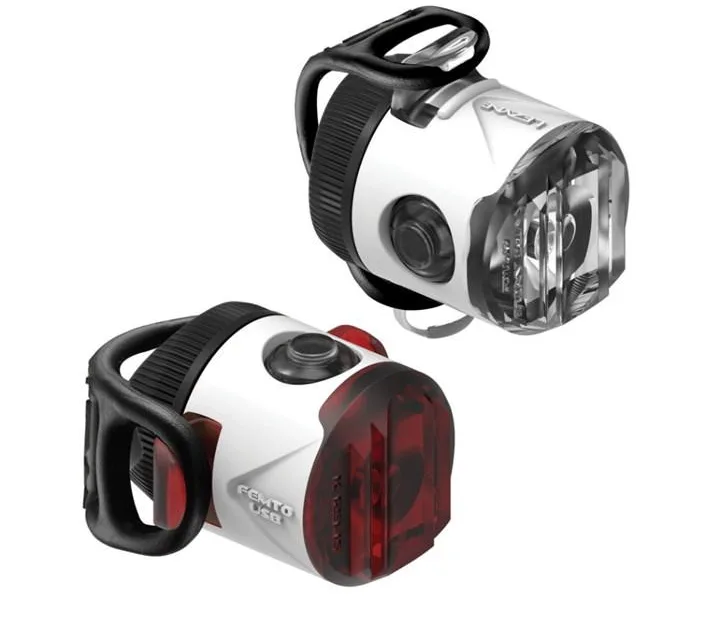 Lezyne Femto USB Drive Pair - White