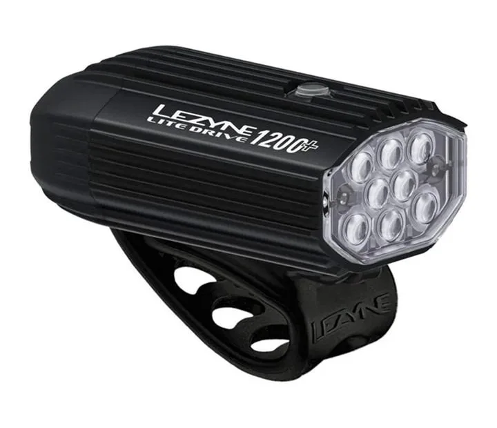 Lezyne Lite Drive 1200+ Front - Black