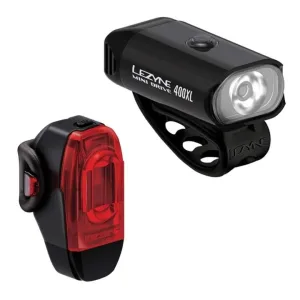 Lezyne Mini Drive 400XL / KTV Drive+ Pair - Black