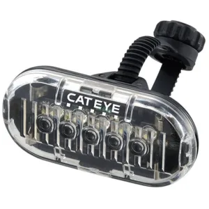 Cateye Omni 5 LED Front Light - Silver