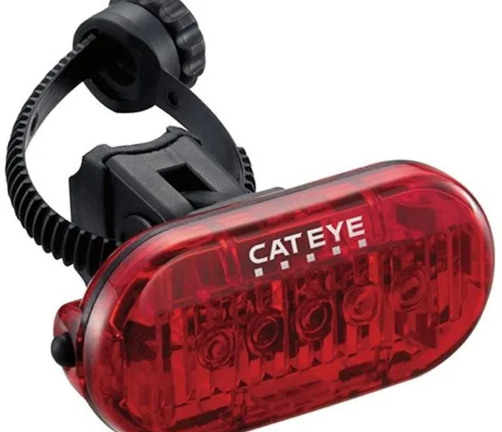Cateye Omni 5 LED Rear Light - Grey