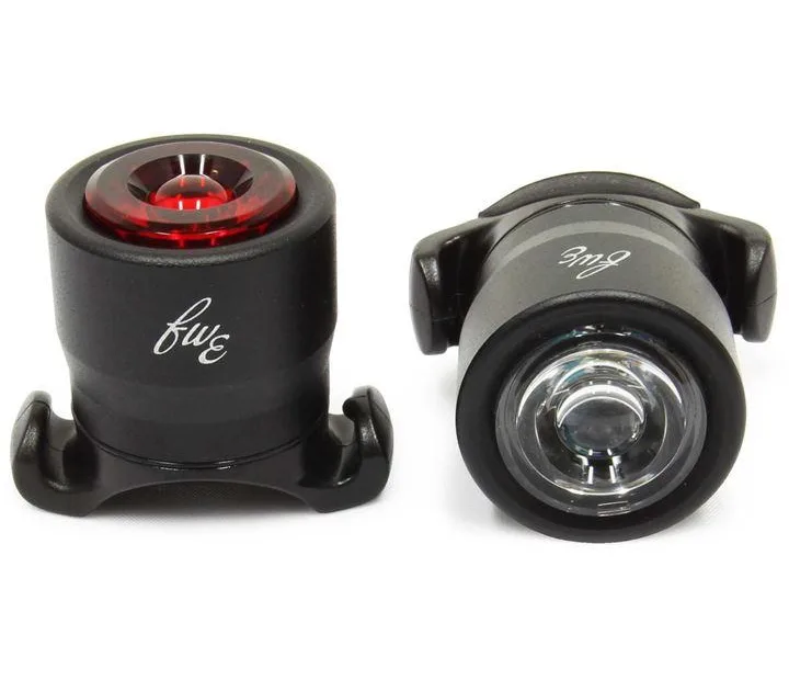FWE Battery Light Set - 20/7 Lumen - Black