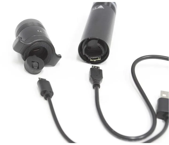 FWE Rechargeable Light Set - 450/50 Lumen - Black
