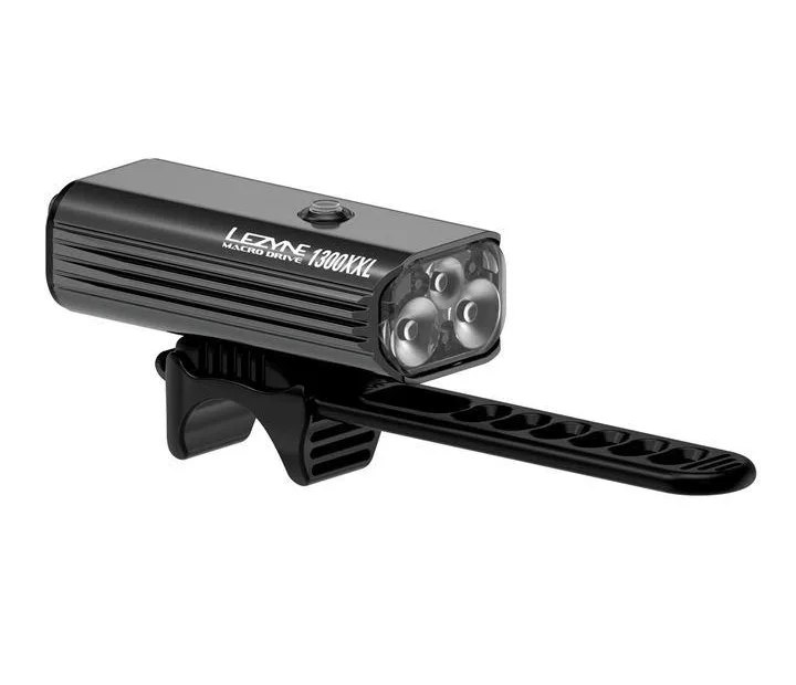 Lezyne Macro Drive 1300XXL Front Light - 1300 Lumen - Black