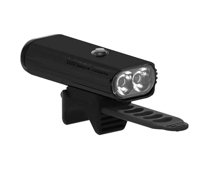 Lezyne Lite Drive 1000XL Front Light - 1000 Lumen - Black