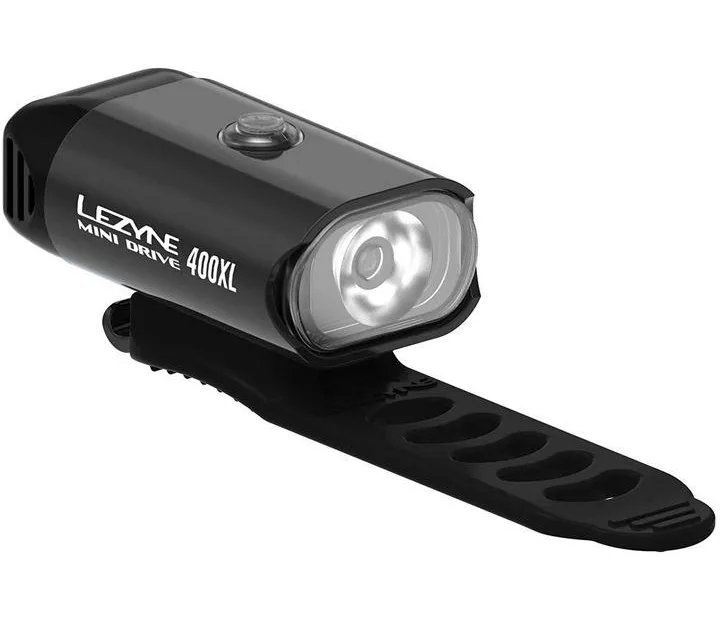 Lezyne Mini Drive 400XL Rechargeable Front Light - Black