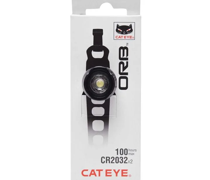 Cateye Orb Front Bike Light - Black