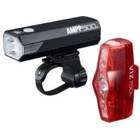 Cateye Ampp 500s/viz 150 Light Set