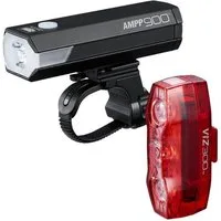 Cateye AMPP 900 & VIZ 300 USB-C Light Set
