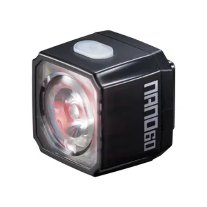CatEye Nano 60 Rechargeable Rear Light - Black / Rear / Rechargeable