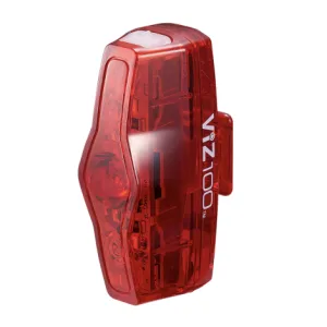 CatEye VIZ 100 Rechargeable Rear Light - Red / Rear / Rechargeable