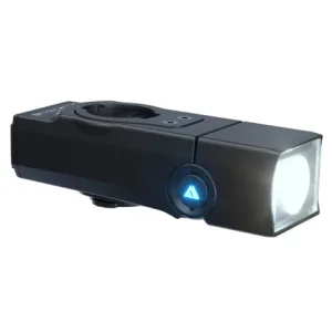 KOM QRL01 Front 1000 Lumen Rechargeable Light With Garmin & Wahoo Mount - Black / Front / Rechargeable