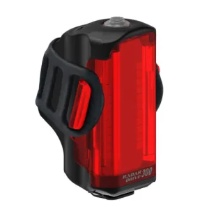 Lezyne Radar Drive Rear LED Rechargeable Light - Black / Rear / Rechargeable