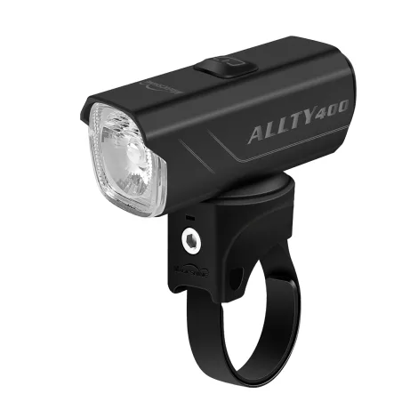 Magicshine Allty 400 V2 Rechargeable Front Bike Light - Black / Front / Rechargeable