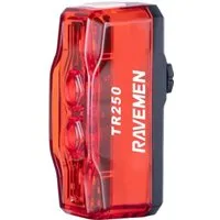 Ravemen TR250 Smart Alert Brake Detection USB Rechargeable 250 Lumens Rear Light